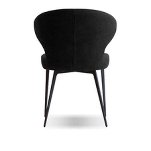 Hug Dining Chair by Mobital, showing back view of hug dining chair.