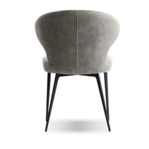Hug Dining Chair by Mobital, showing back view of hug dining chair.