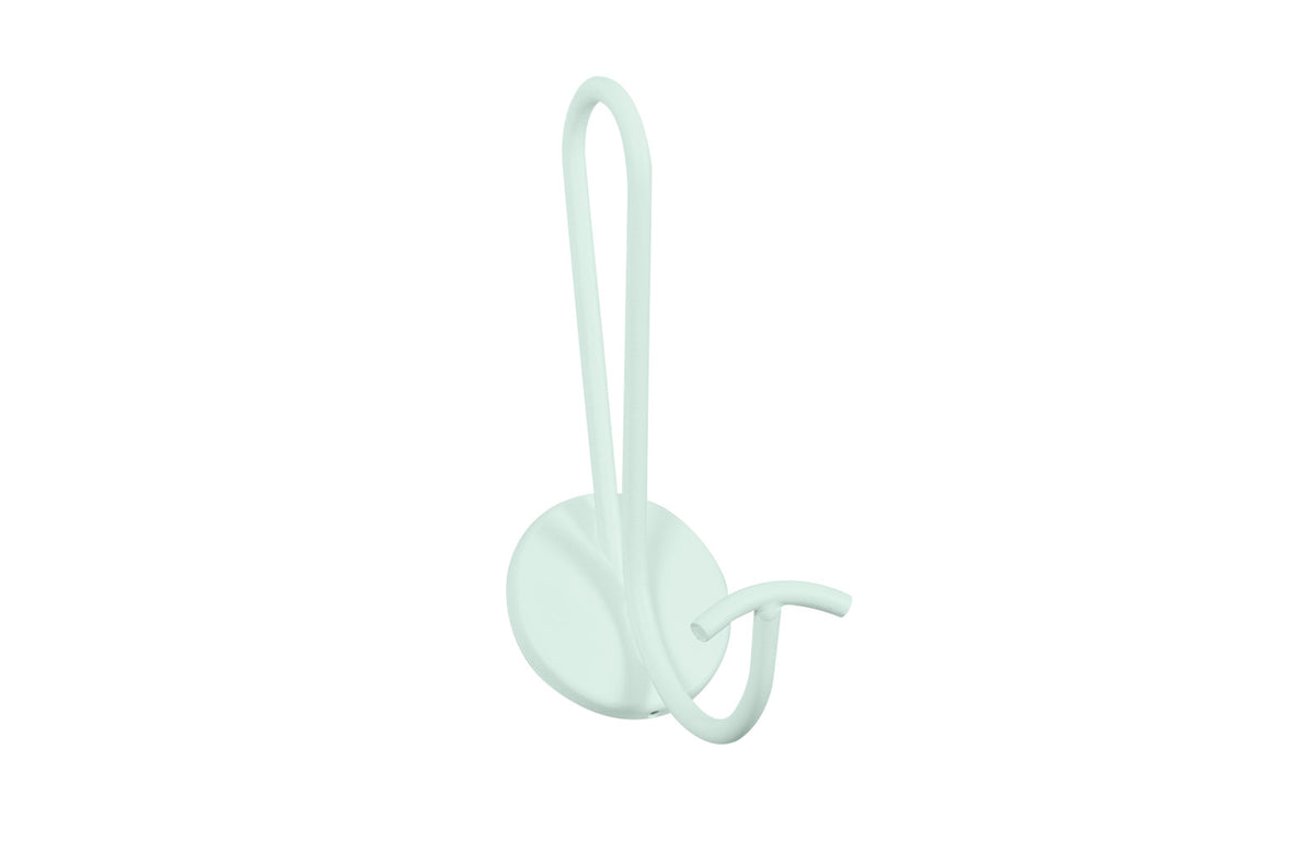 Acrobate Wall Peg by Fermob - Ice Mint (matte textured).