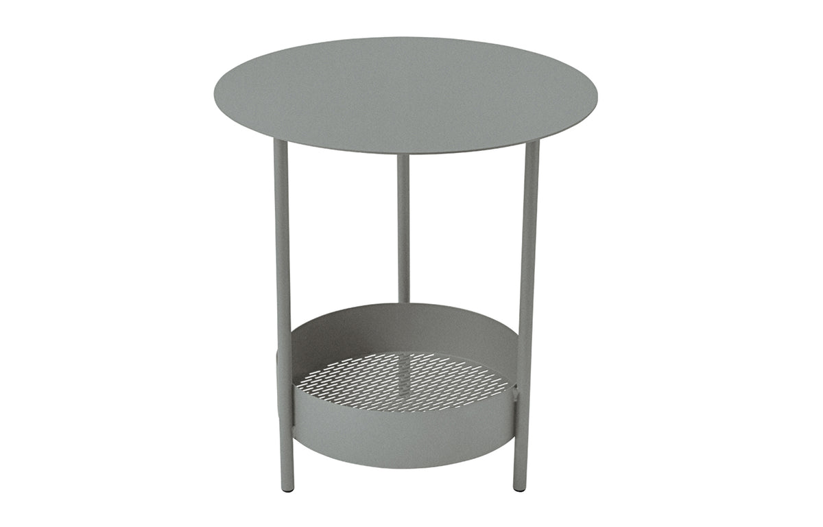Salsa Side Table by Fermob - Lapilli Grey.