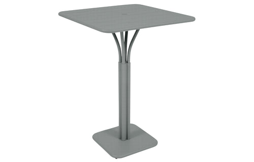 Luxembourg High Pedestal Table by Fermob - Lapilli Grey.