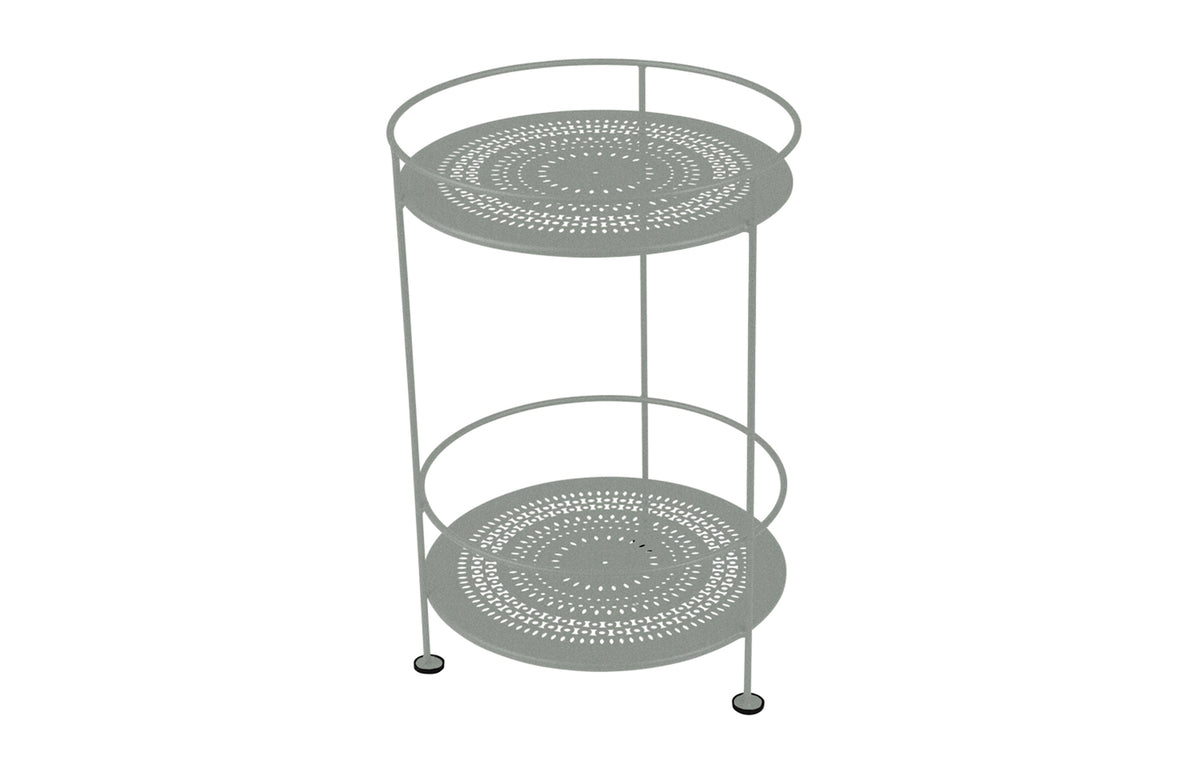 Gueridons Side Table by Fermob - Lapilli Grey.