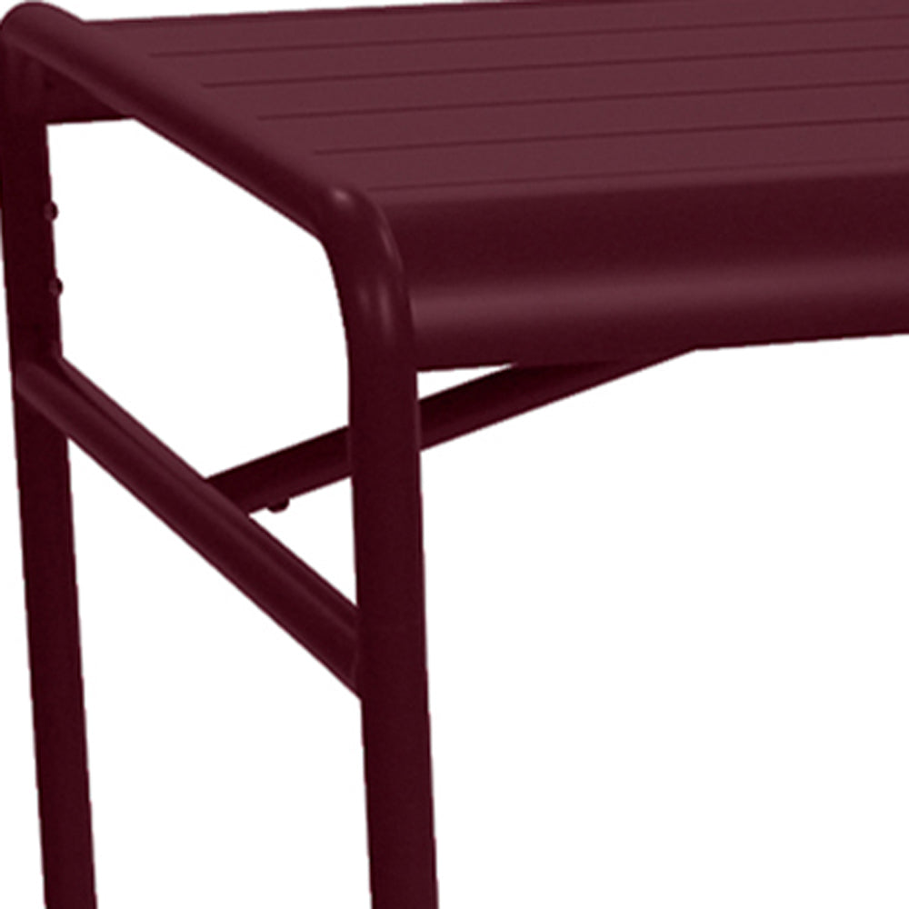 Luxembourg High Table by Fermob, showing closeup view of luxembourg high table.