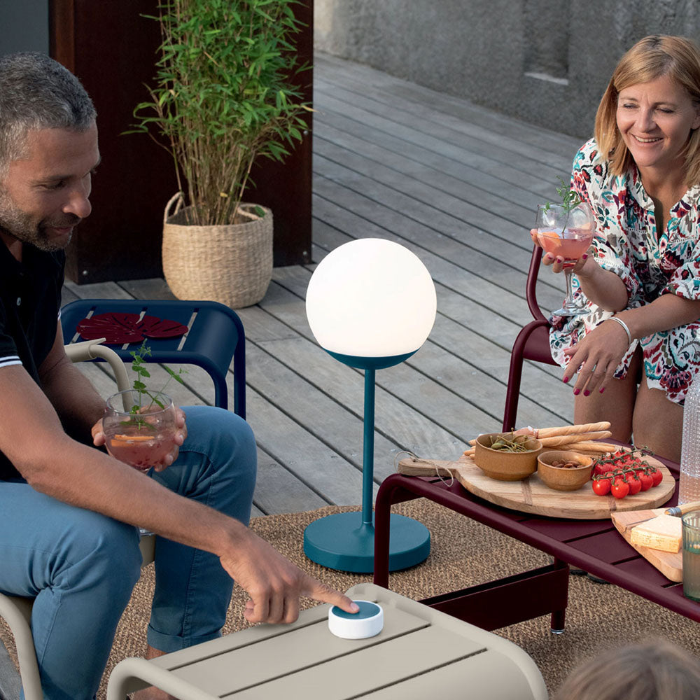 Monstera Trivet by Fermob, showing monstera trivet in live shot.