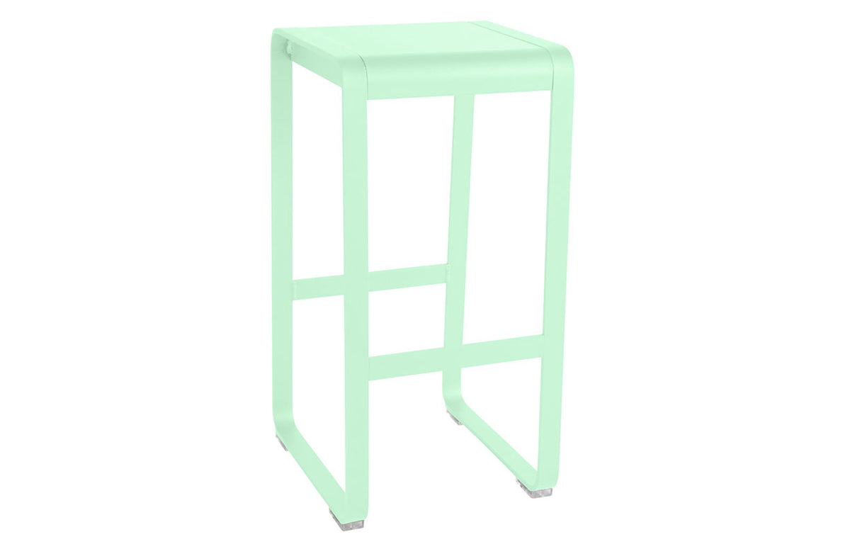 Bellevie High Stool Without Backrest by Fermob - Opaline Green.