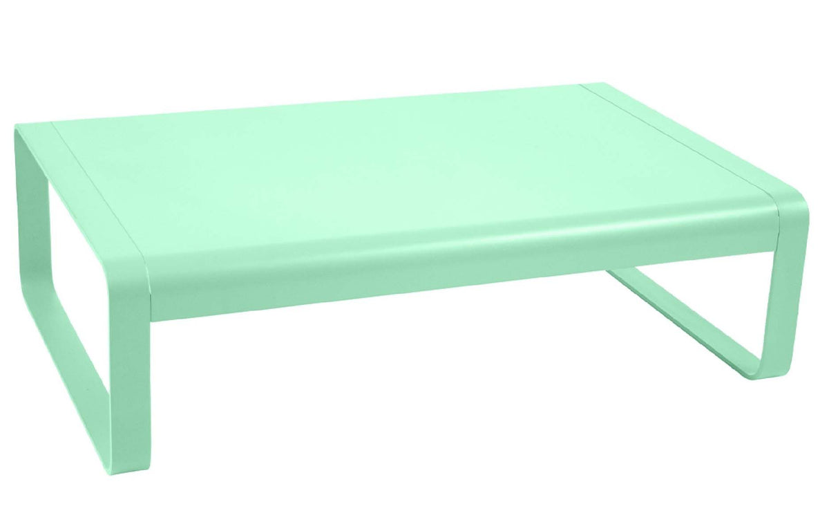 Bellevie Table by Fermob - 40.55", Opaline Green (matte textured).