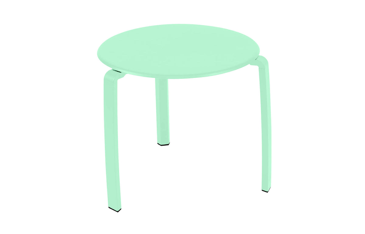 Alize Stacking Low Table by Fermob - Opaline Green (matte textured).