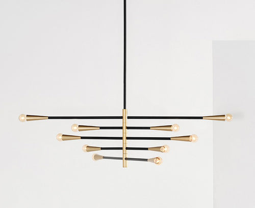 Orion 5 Pendant by Nuevo, showing orion 5 pendant in live shot.