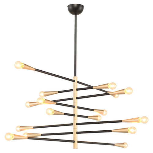 Orion 8 Pendant by Nuevo, showing front view of orion 8 pendant.