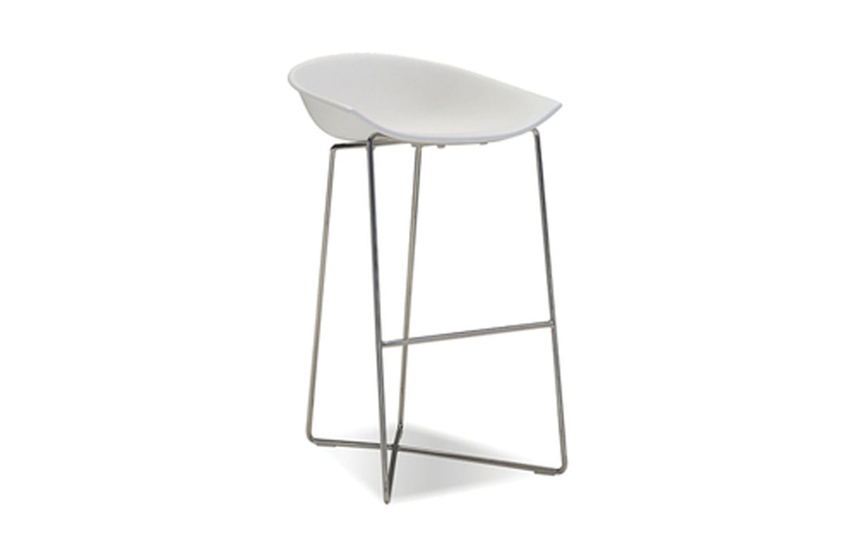 Paraiso Bar Stool by Mobital, showing right angle view of paraiso bar stool.