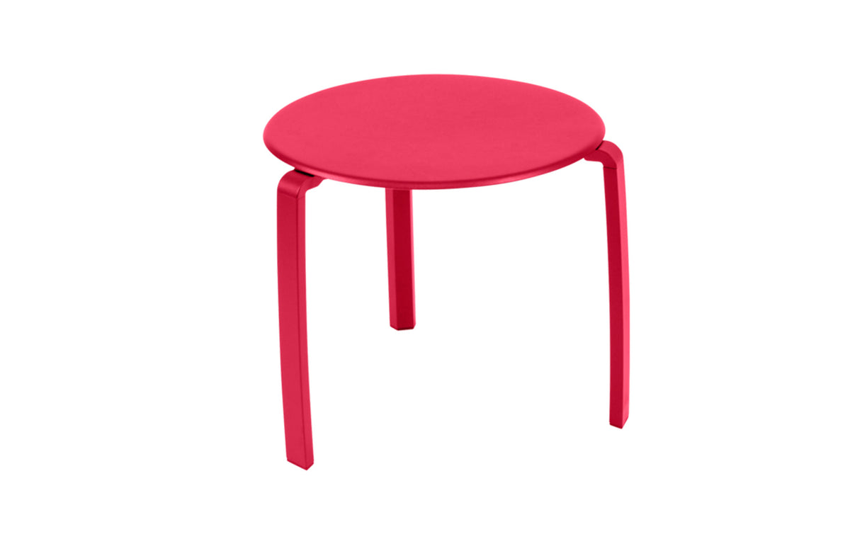 Alize Stacking Low Table by Fermob - Pink Praline (matte textured).