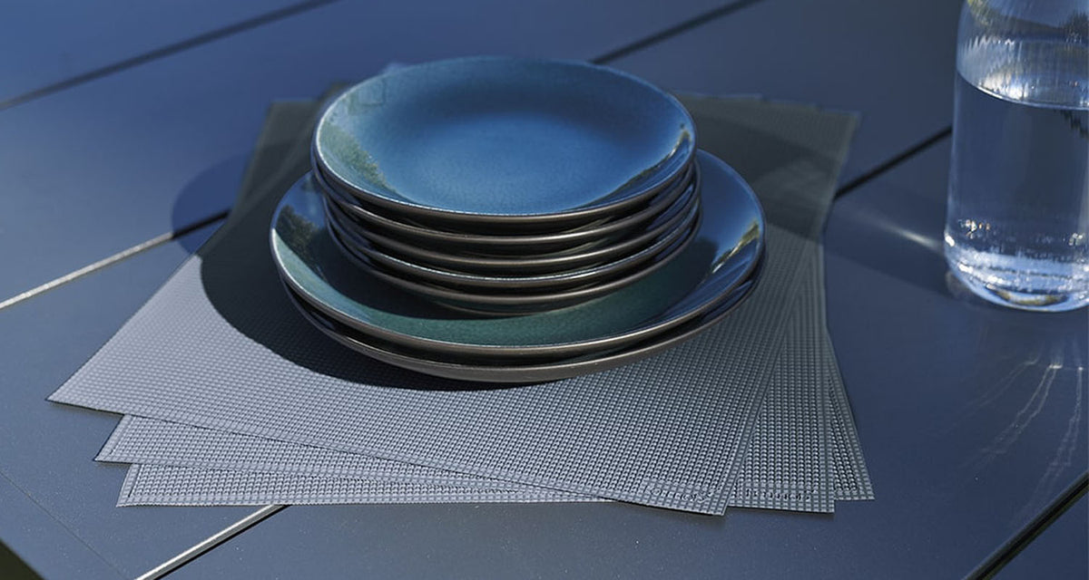 Placemat 13" x 18" by Fermob, showing placemat 13" x 18" in live shot.