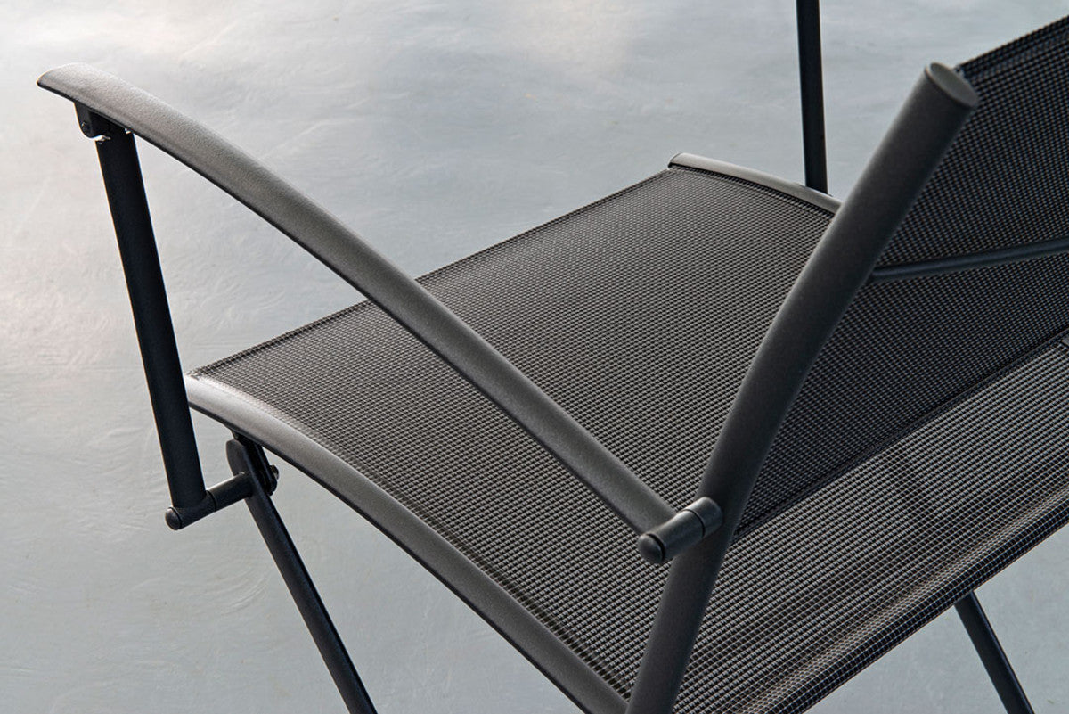 Plein Air Armchair by Fermob, showing closeup view of plein air armchair.