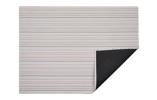 Tambour Woven Floor Mat by Chilewich - Pop Tambour Weave.