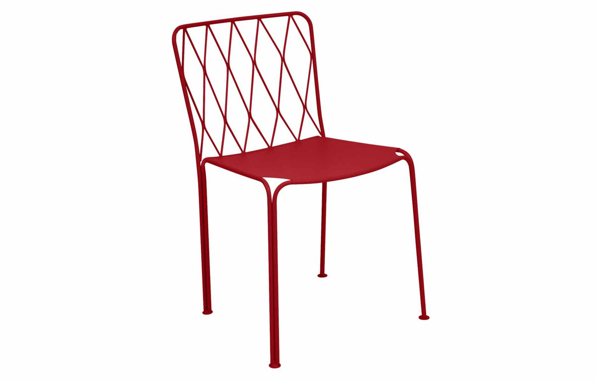 Kintbury Chair by Fermob - Poppy Red.