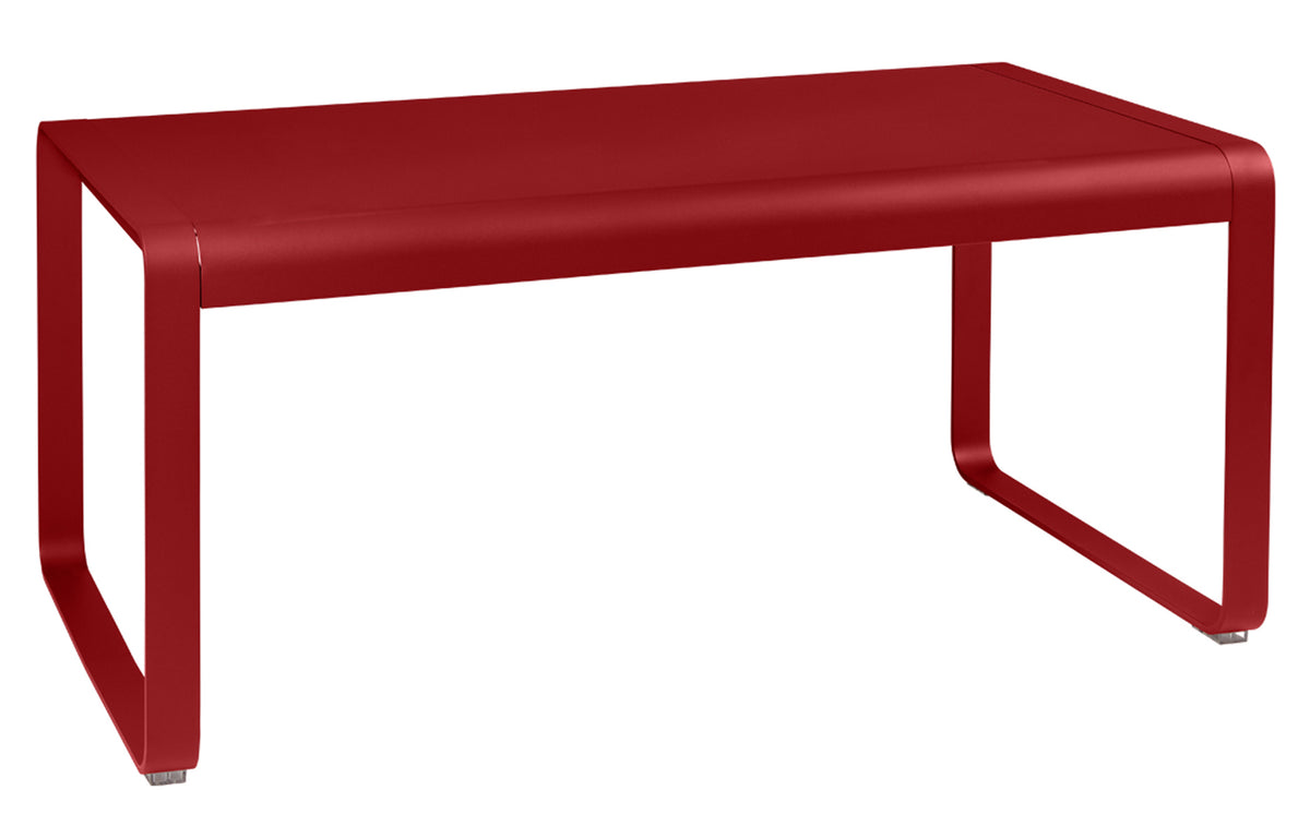 Bellevie Mid Height Table by Fermob - Poppy Red.