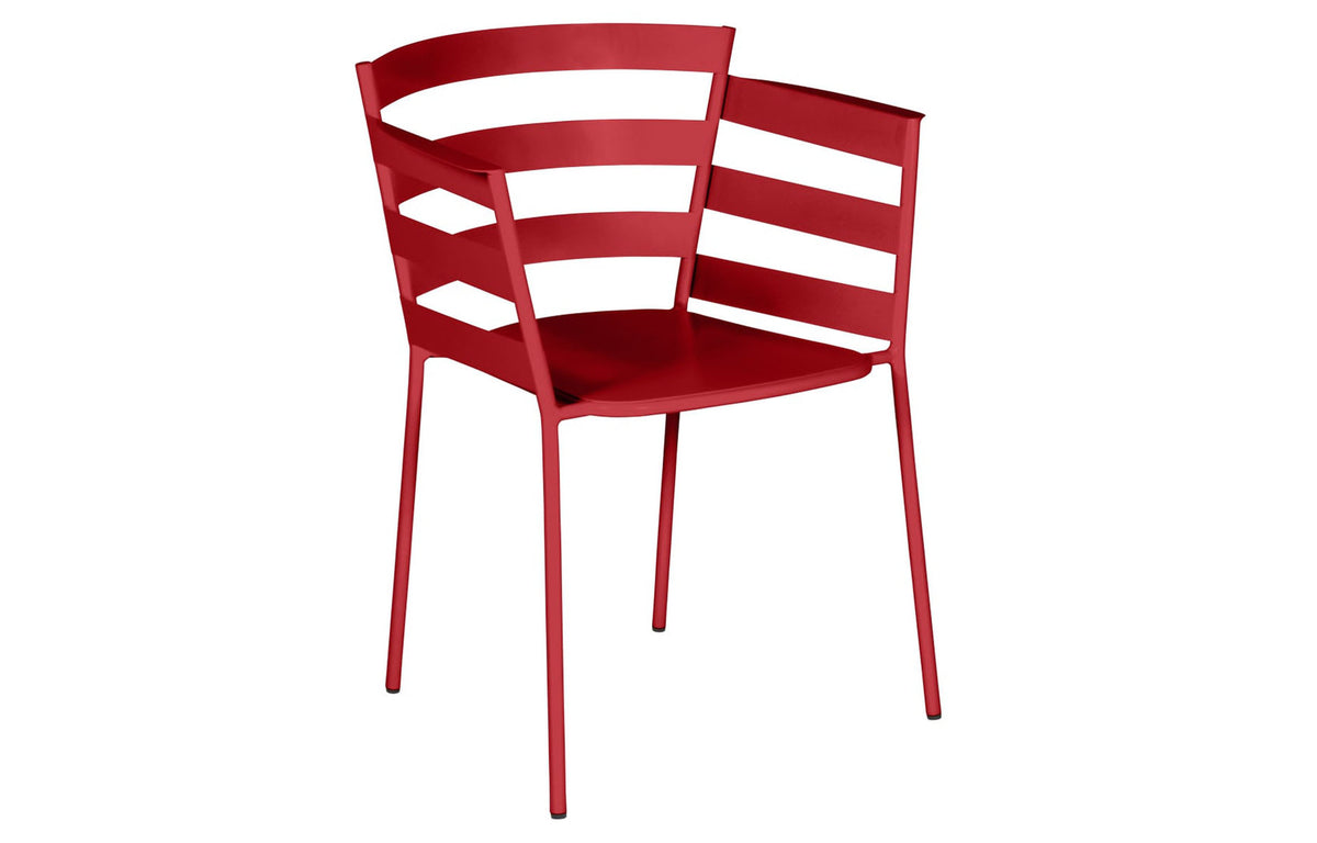 Rythmic Armchair by Fermob - Poppy Red.