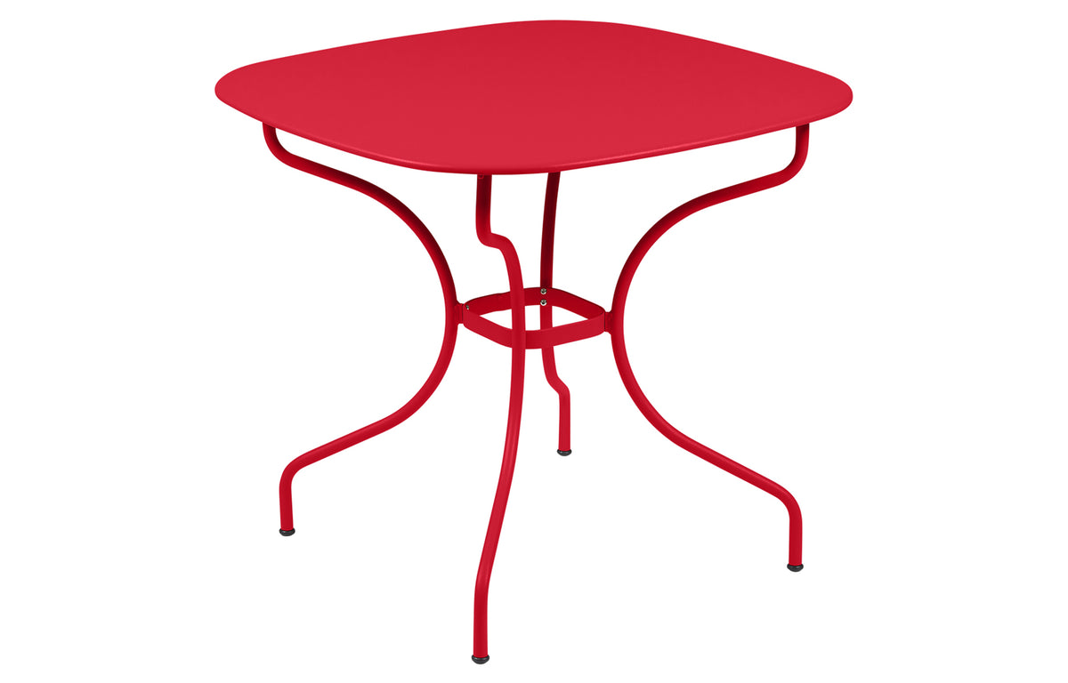 Opera+ Carronde Table by Fermob - Poppy Red.