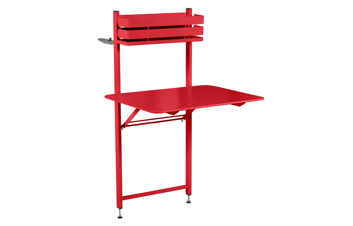 Bistro Balcony Table by Fermob - Poppy Red.