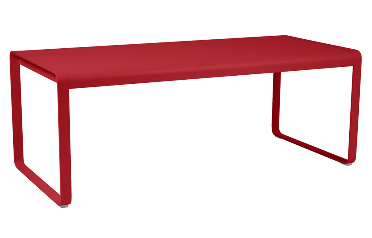 Bellevie Premium Table by Fermob - Poppy Red.