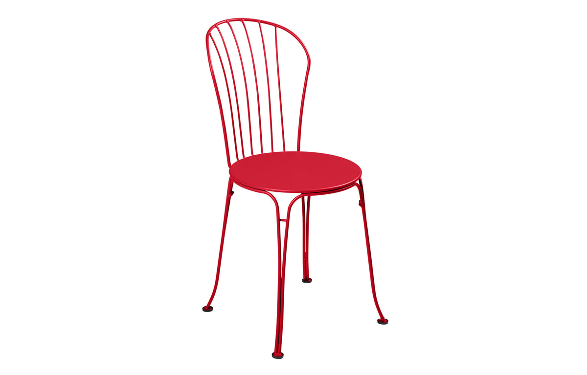 Opera+ Side Chair by Fermob - Poppy Red.