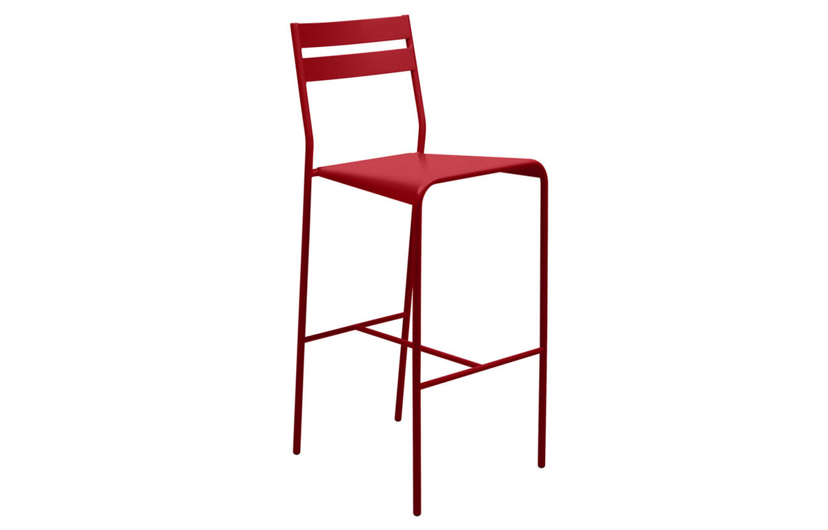 Facto High Stool by Fermob - Poppy.