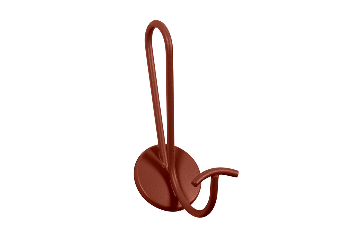 Acrobate Wall Peg by Fermob - Red Ochre.