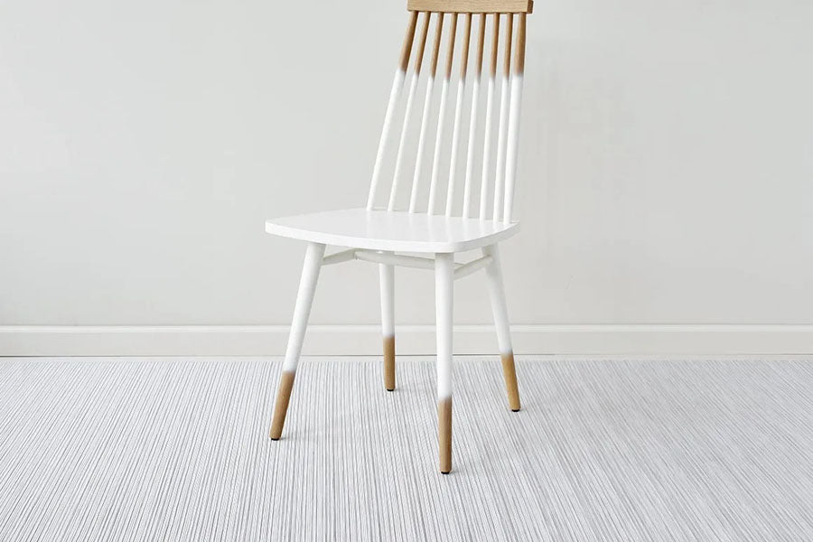 Rib Weave Woven Floor Mat by Chilewich, showing rib weave woven floor mat in live shot.