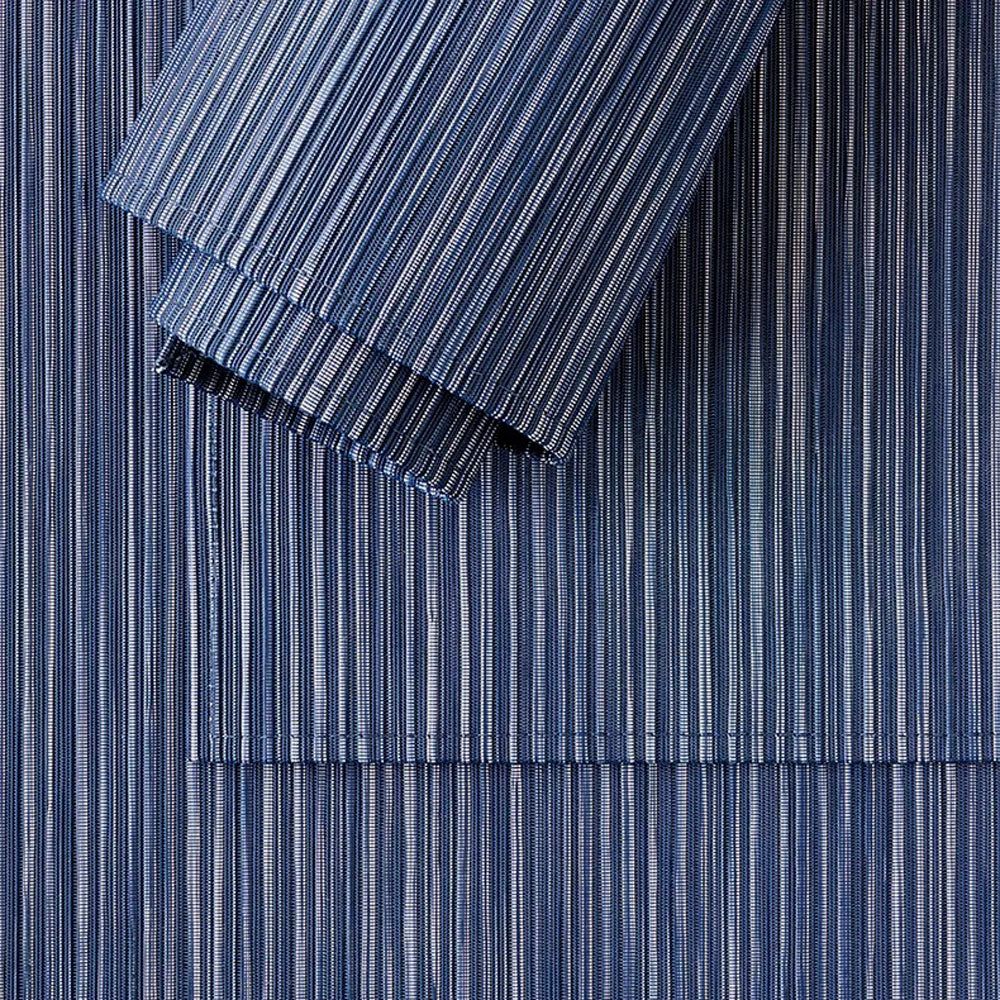 Rib Weave Woven Floor Mat by Chilewich, showing closeup view of rib weave woven floor mat.