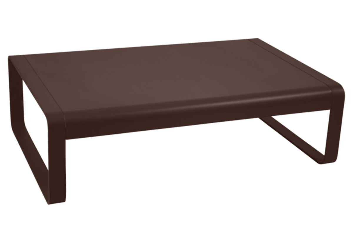 Bellevie Table by Fermob - 40.55", Russet (speckled matte textured).