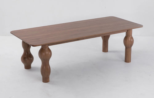 Oyster Dining Table by Sun at Six - Sienna Wood.