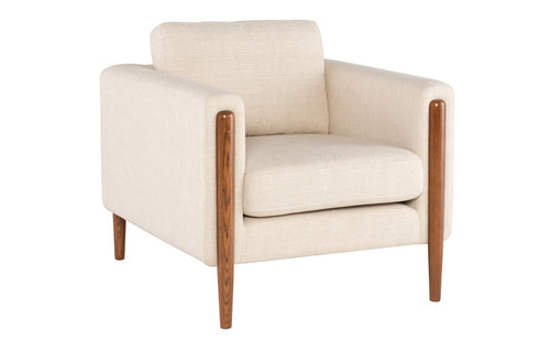 Steen Occasional Chair by Nuevo, showing right angle view of steen occasional chair.