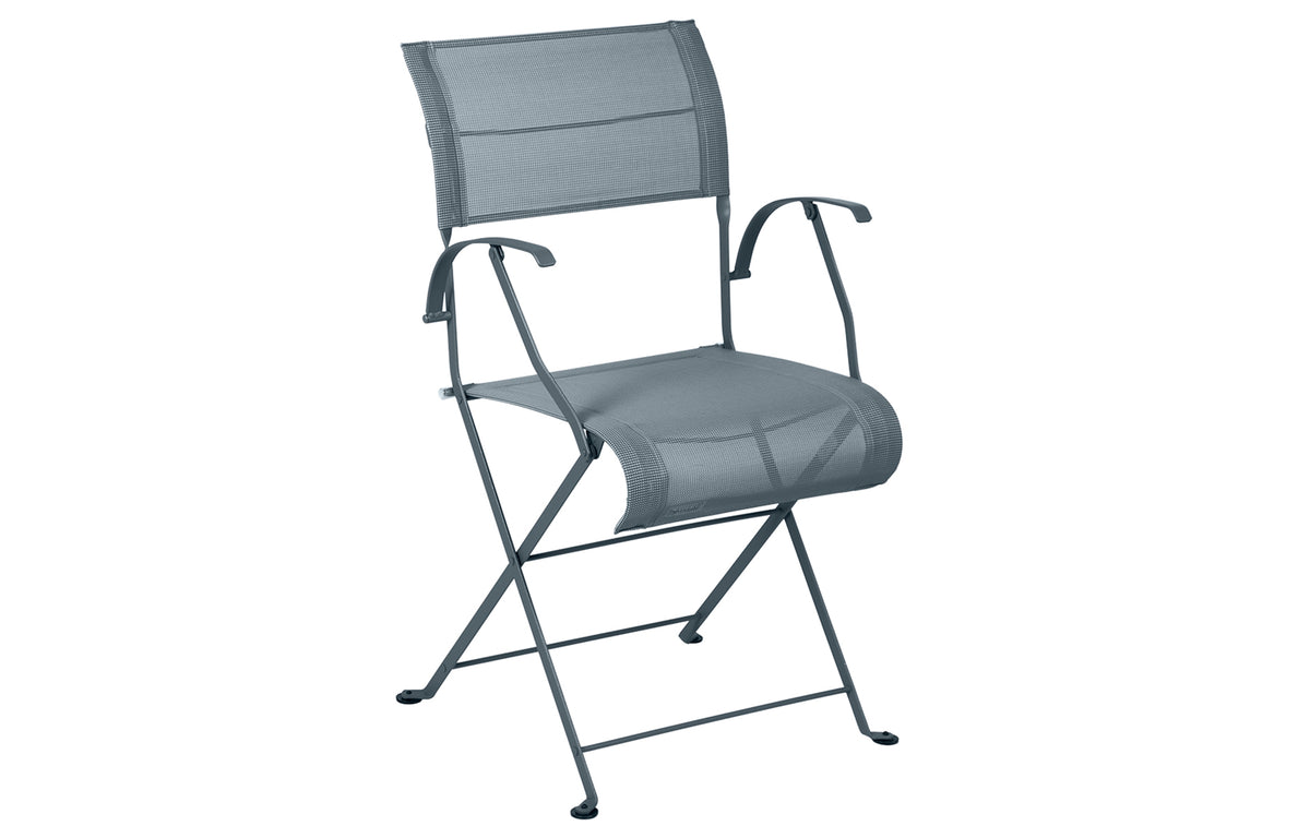 Dune Armchair by Fermob - Storm Grey.