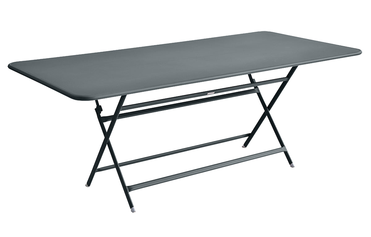 Caractere Tables by Fermob - 75" x 35", Storm Grey.
