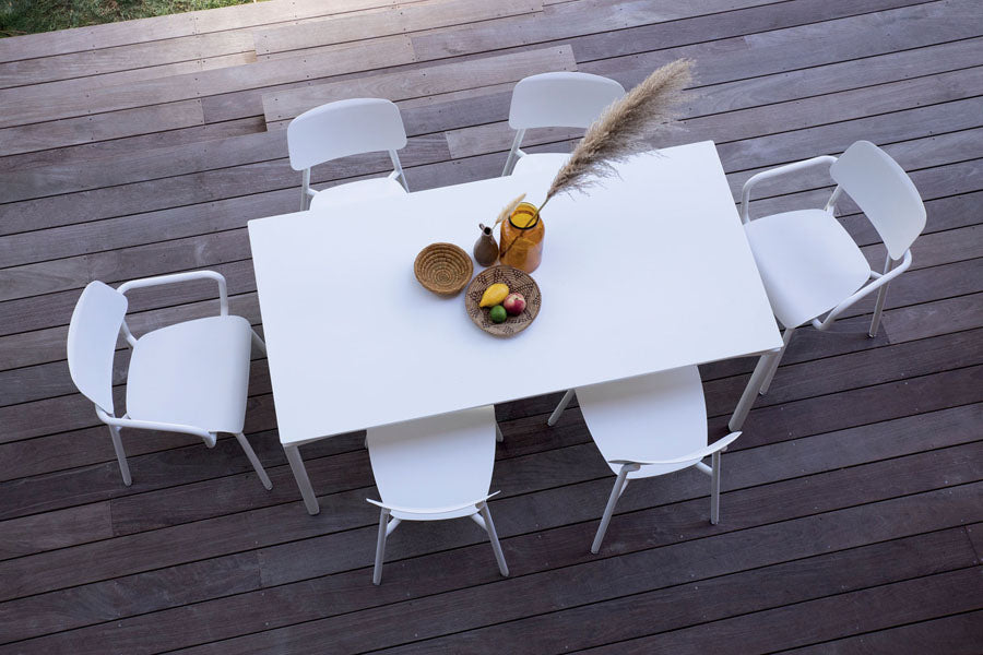 Studie Chair by Fermob, showing studie chair in live shot.
