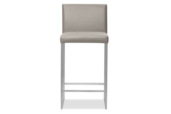 Tate Counter Stool by Mobital, showing front view of tate counter stool.