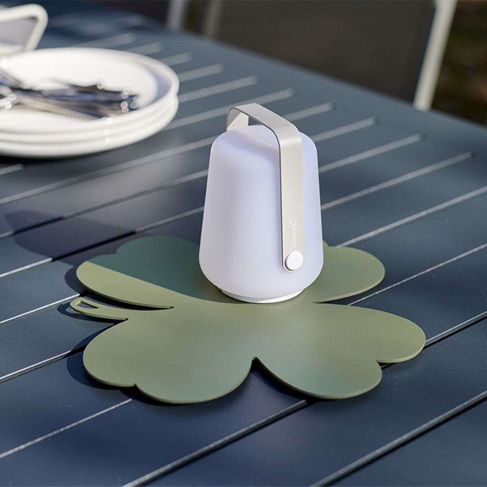 Trefle Trivet by Fermob, showing trefle trivet in live shot.