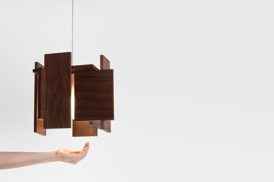 Abeo LED Pendant by Cerno, showing abeo led pendant in live shot.