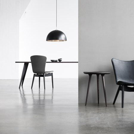 Accent Side Table by Mater, showing accent side table in live shot.