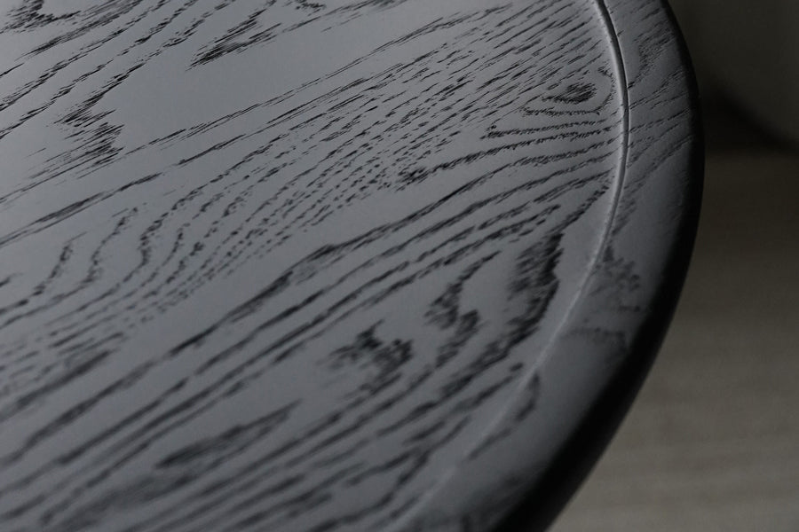 Accent Side Table by Mater, showing closeup view of accent side table in live shot.