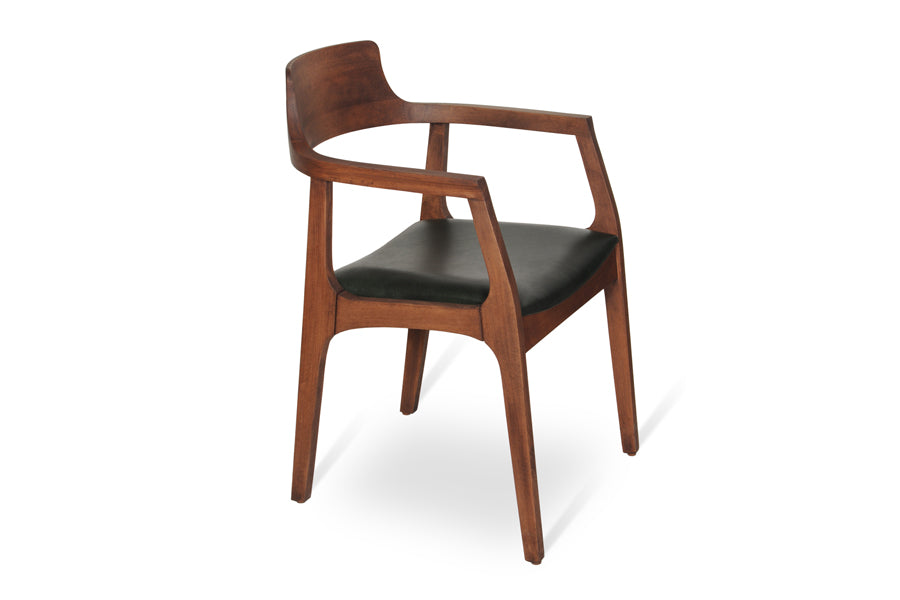 Adelaide Dining Chair by SohoConcept, showing angle view of dining chair.