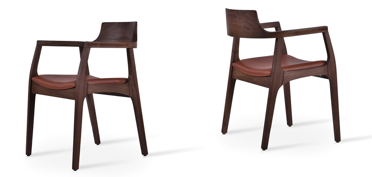 Adelaide Dining Chair by SohoConcept, showing two dining chairs together.