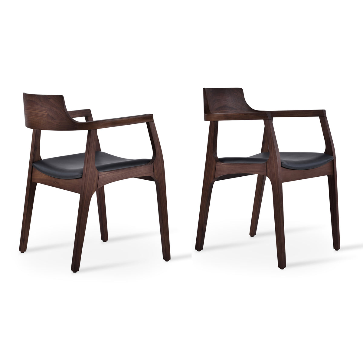 Adelaide Dining Chair by SohoConcept, showing two dining chairs together.
