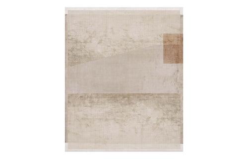 Ager Pio Santi AS103 Rug by Second Studio - Selections of Soft Beige & Brown.