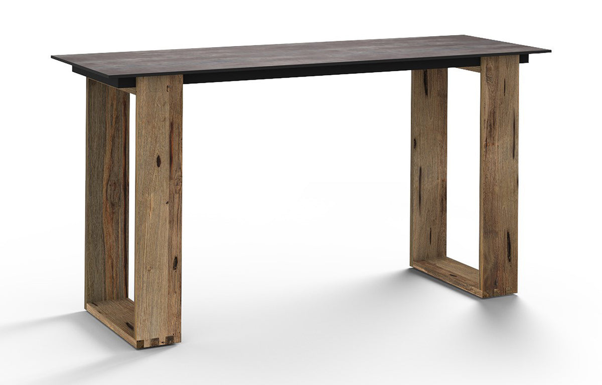 Aiko Bar Table by Mamagreen - Original Teak Wood, Laterite HPL.