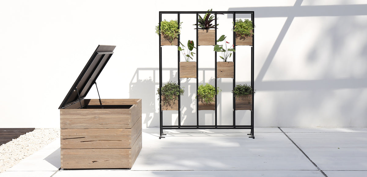 Aiko Planter Rack by Mamagreen, showing aiko planter rack in live shot.
