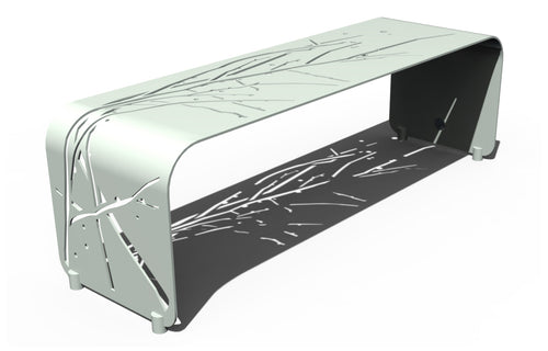 Albero Aluminum Bench by Orange22 Modern.
