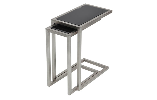 Alfa Nesting Tables by SohoConcept - Black Glass