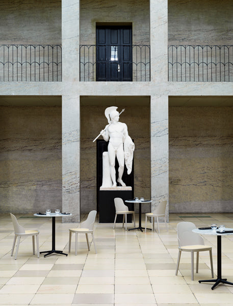 Allez Coffee Table by Normann Copenhagen, showing allez coffee tables in live shot.