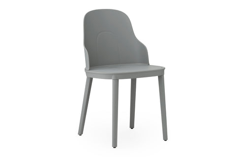 Allez PP Dining Chair by Normann Copenhagen - Grey Polypropylene.